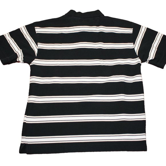 Siegfried Men's XL Black Striped Polo 5017 - Picture 2 of 3
